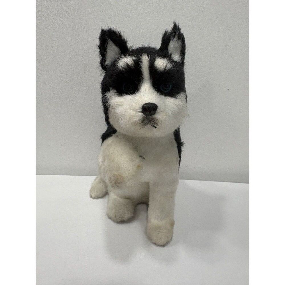Realistic Husky Dog Simulation Toy Dog Puppy Lifelike